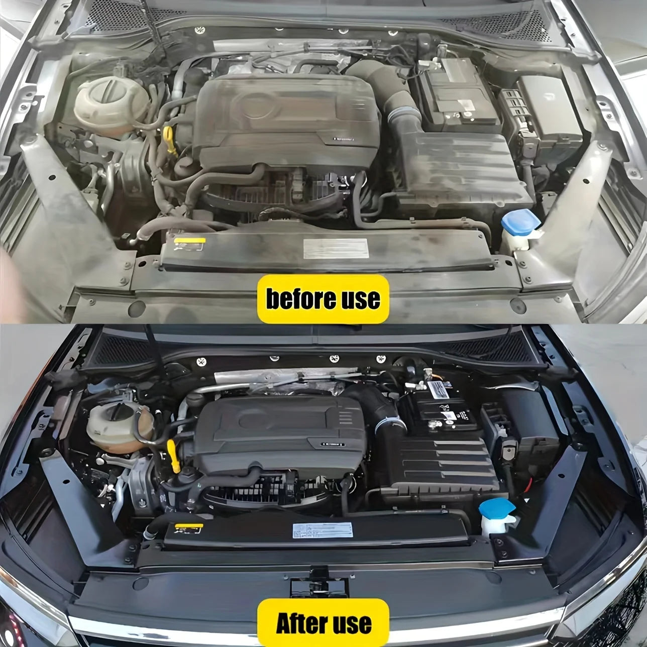 Car Engine Bay Cleaner Restorer Powerful Decontamination Cleaning Product For Engine Compartment Car Cleaning Polishing Product